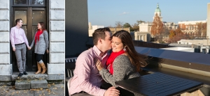 georgia theater rooftop engagement