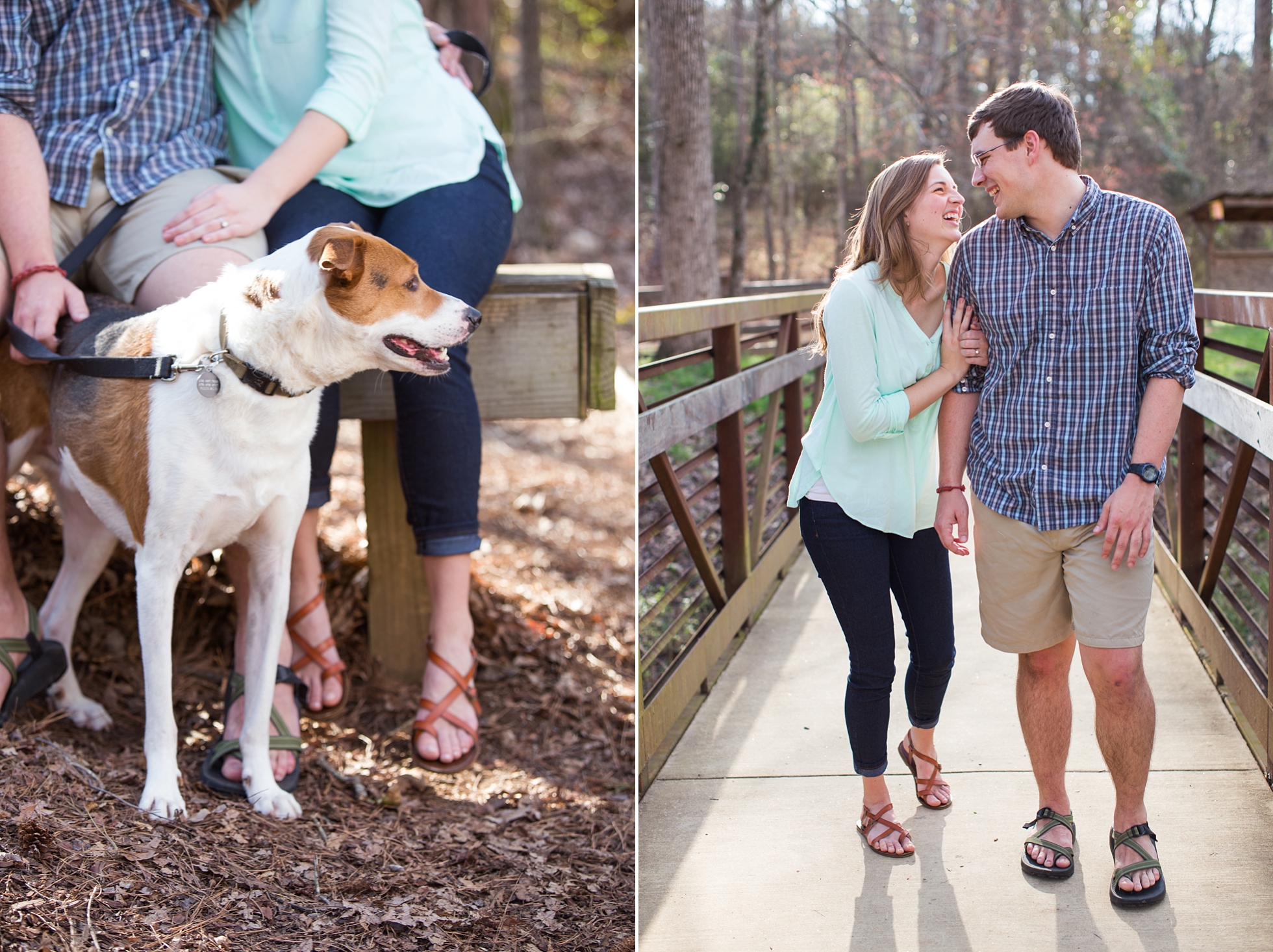 spring outdoor park engagement