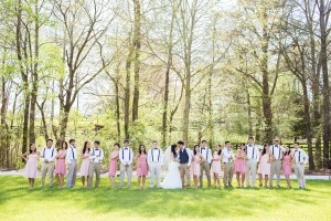 korean bridal party wedding