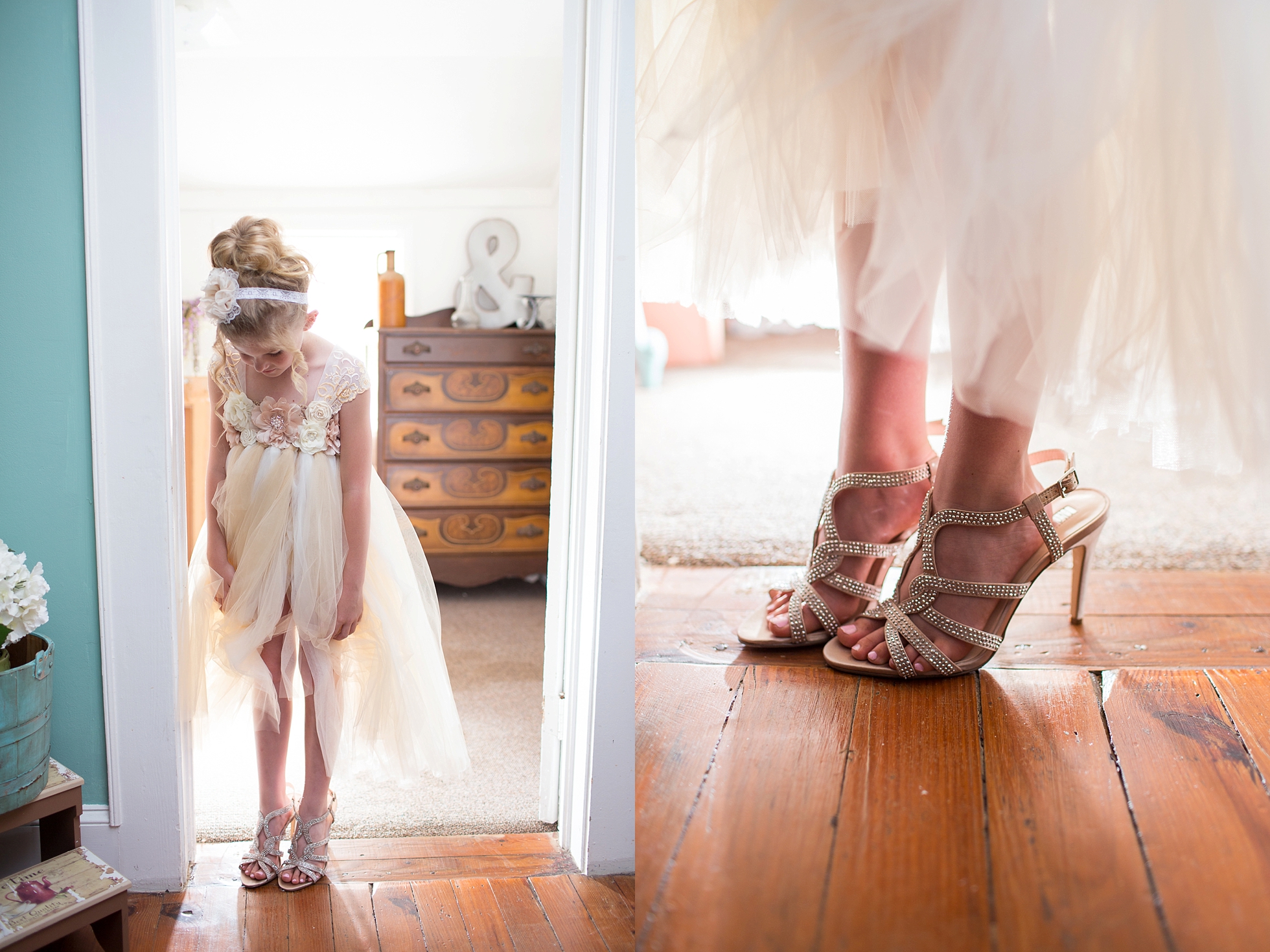daughter flower girl brides shoes