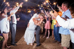 sparkler exit athens wedding