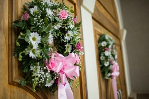 pink atlanta wedding