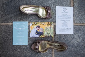 save the date athens wedding