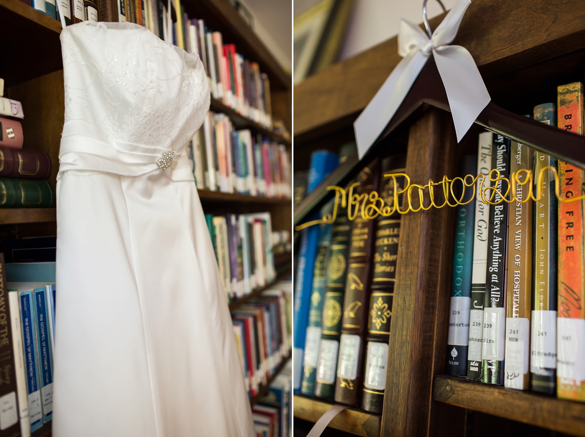 wedding dress library books