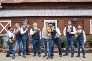 groomsmen bouquets