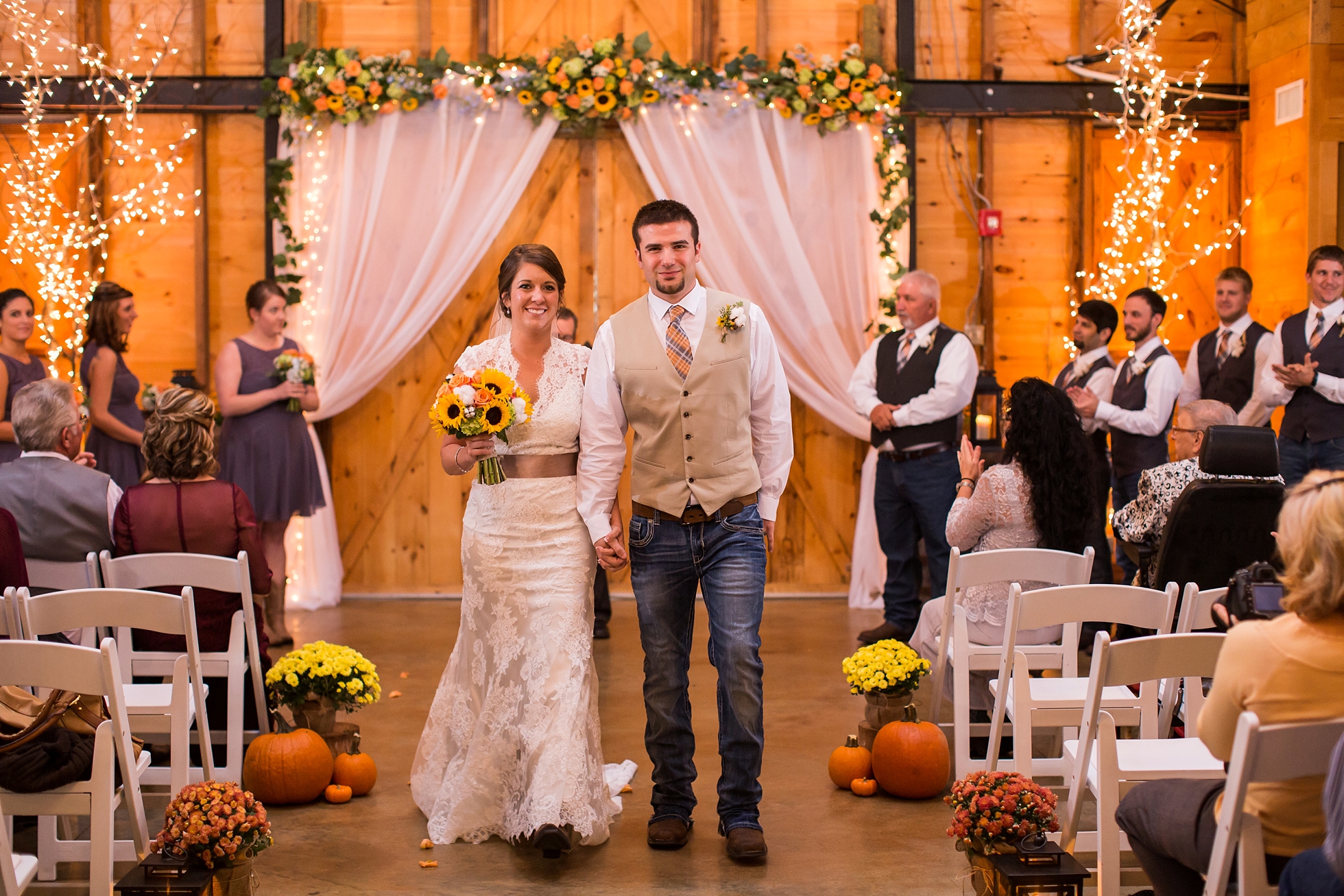 9 oaks farm wedding ceremony