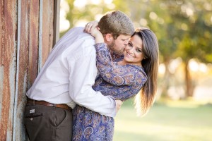southern rustic engagement wedding
