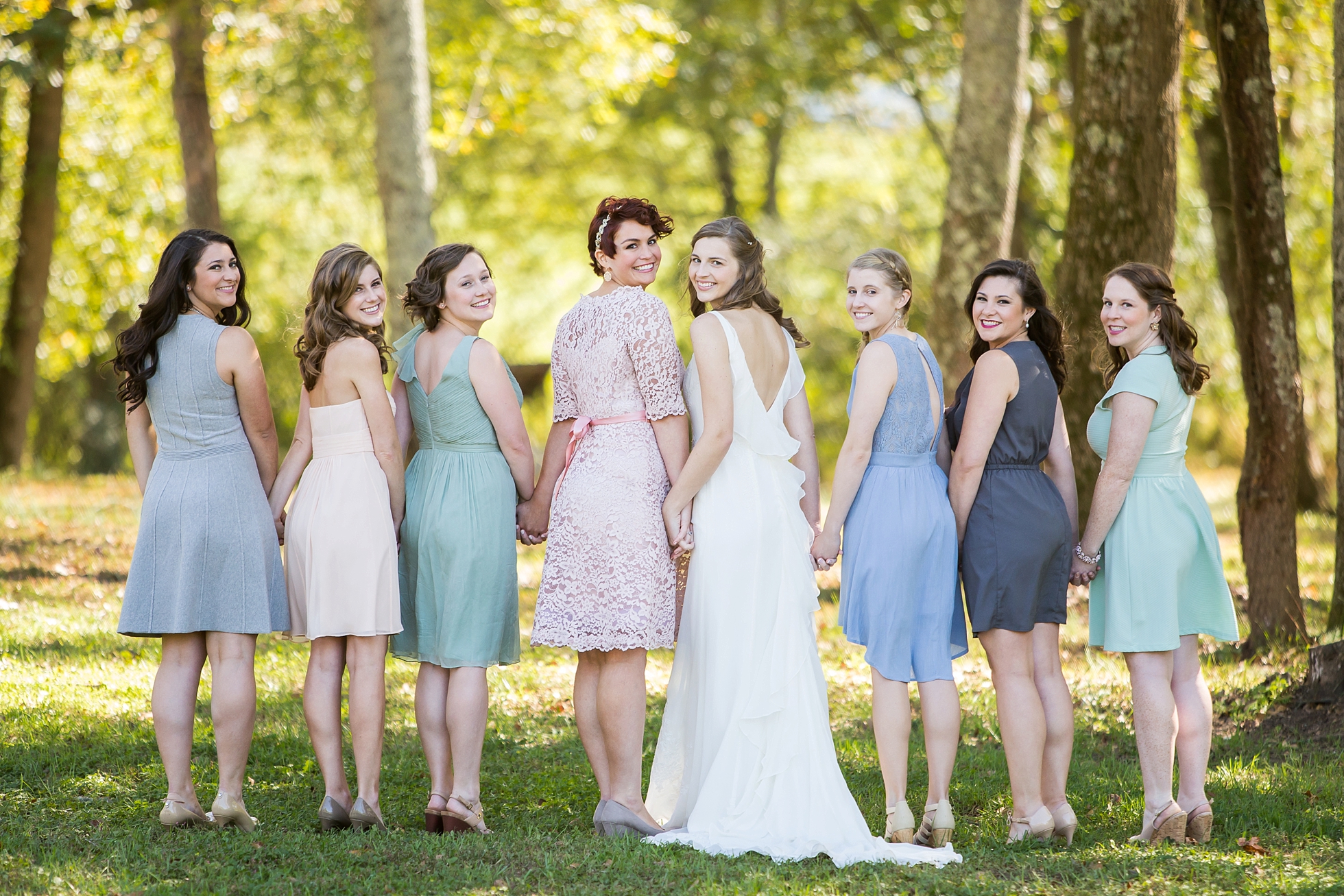 mismatch bridesmaids dresses