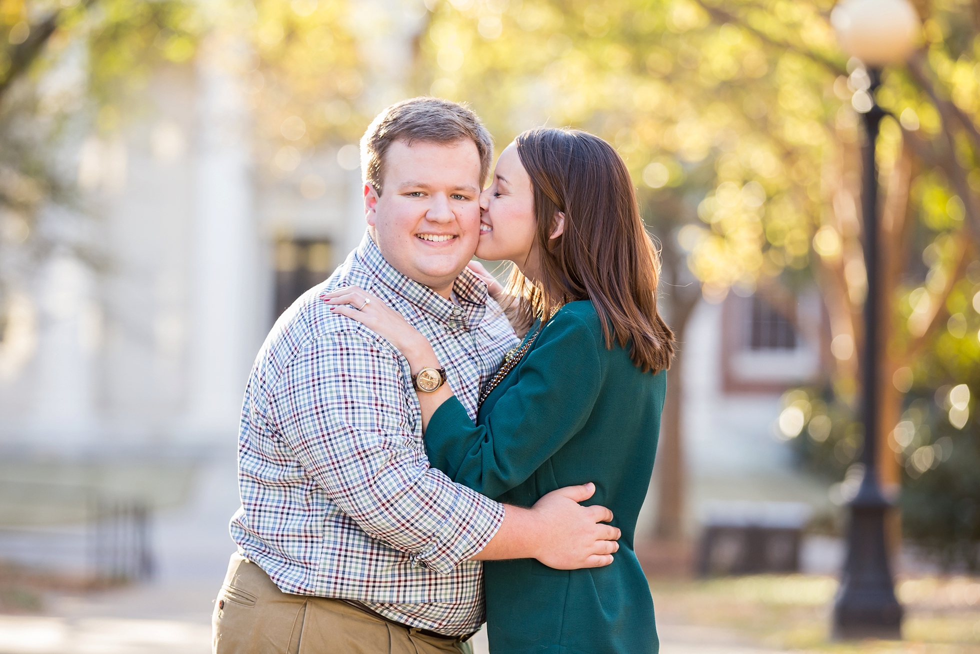 athens photographer engagement fall