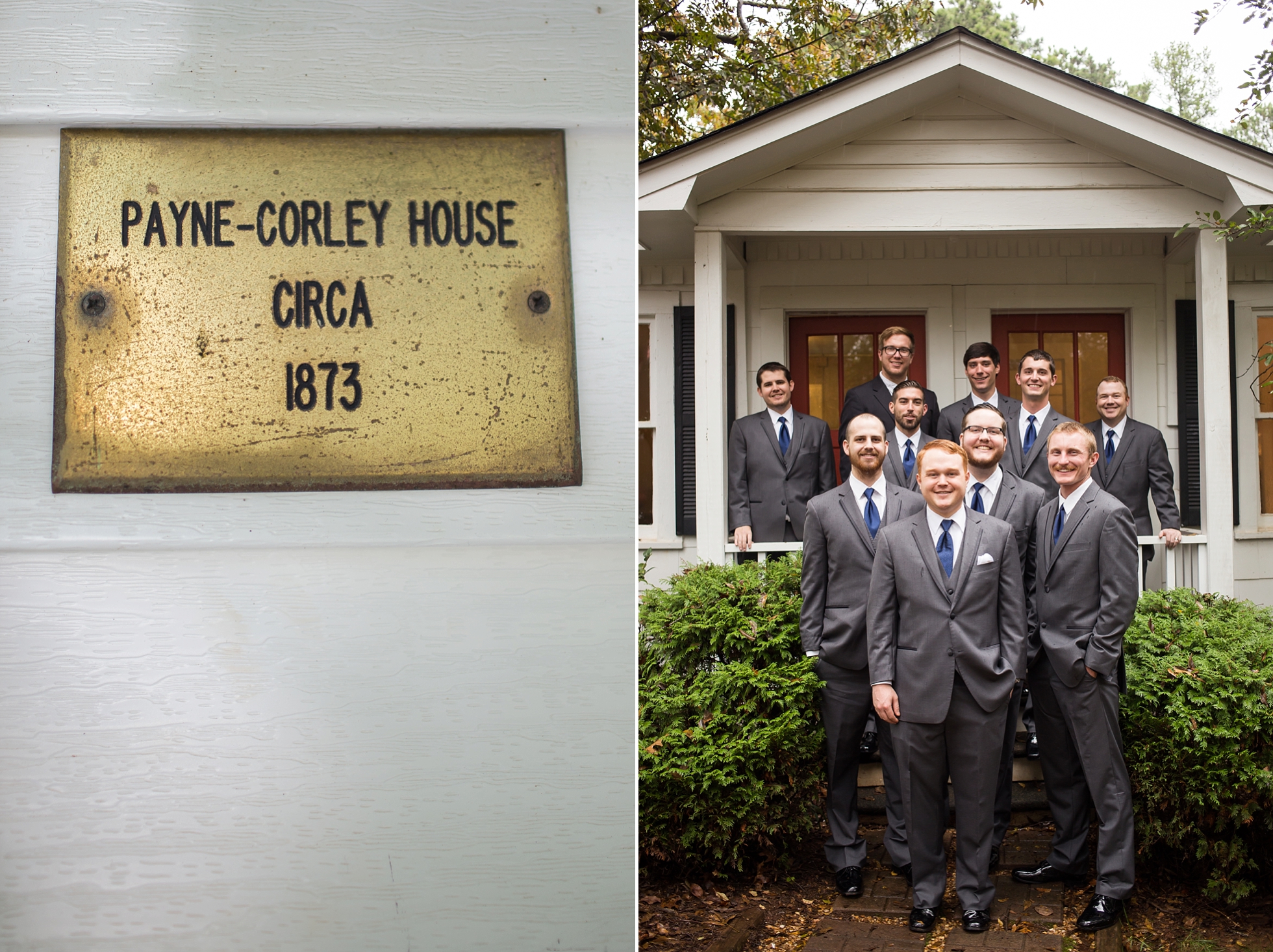 payne corley house wedding
