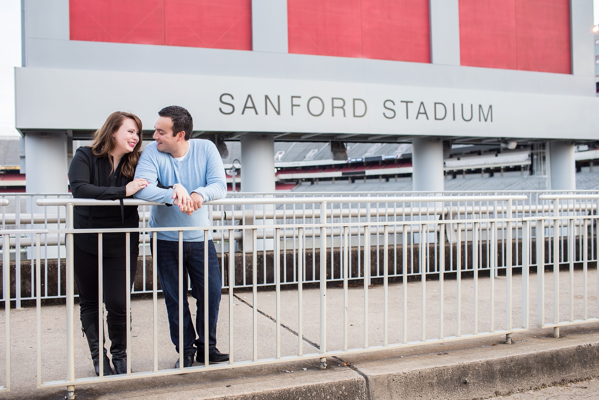 engagement athens sanford stadium