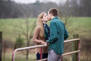 rustic country engagment