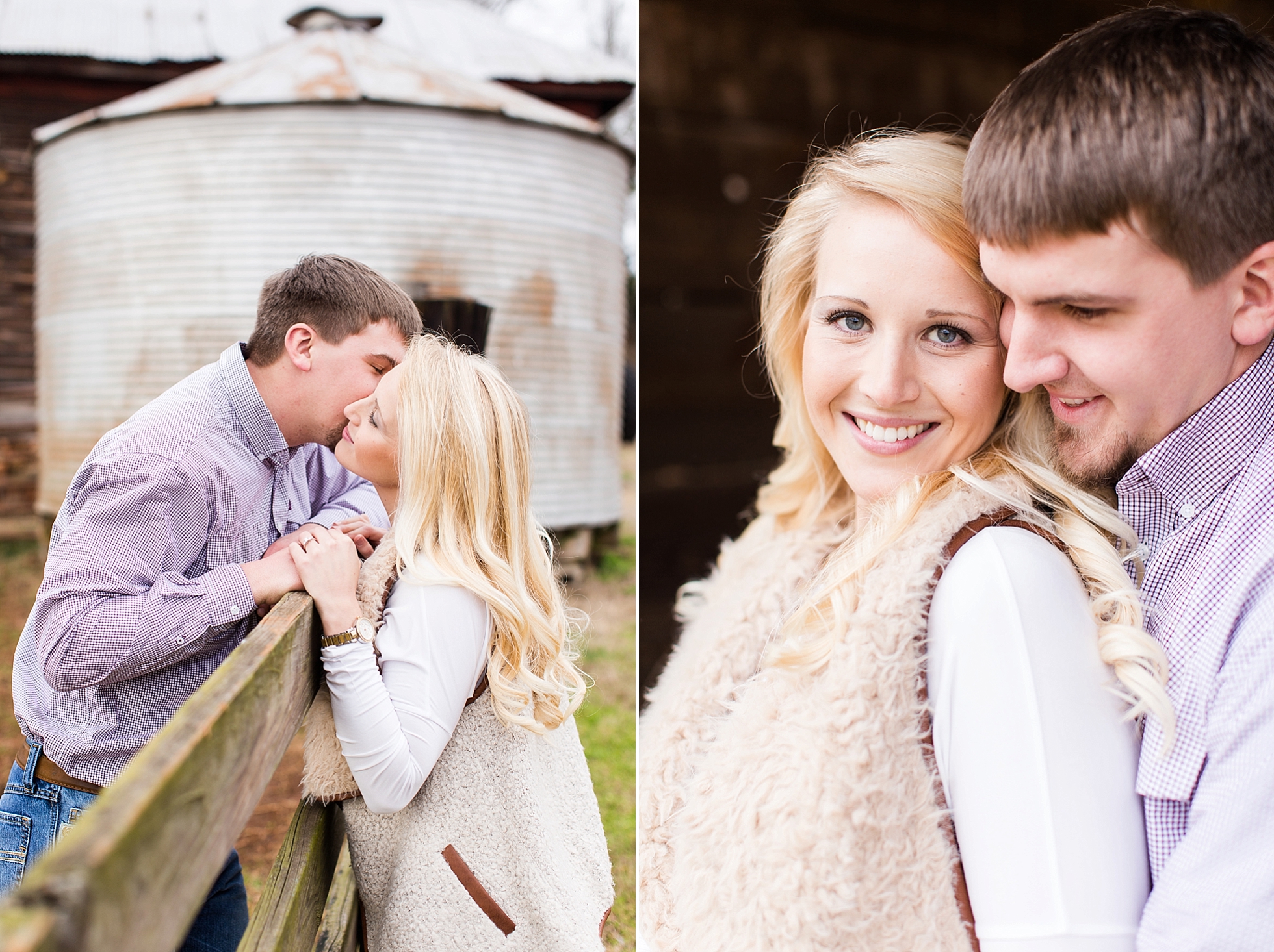 country rustic engagement