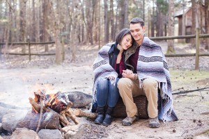 campfire woods engagement forest