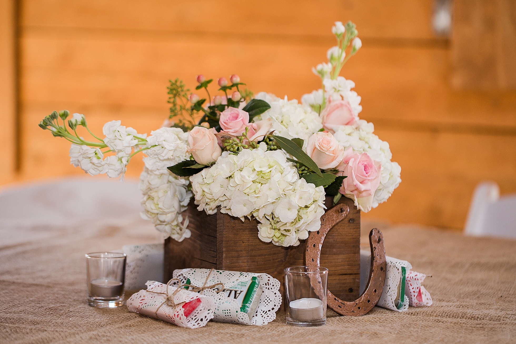 country barn wedding flowers