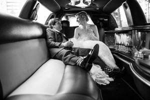 limo wedding photos atlanta
