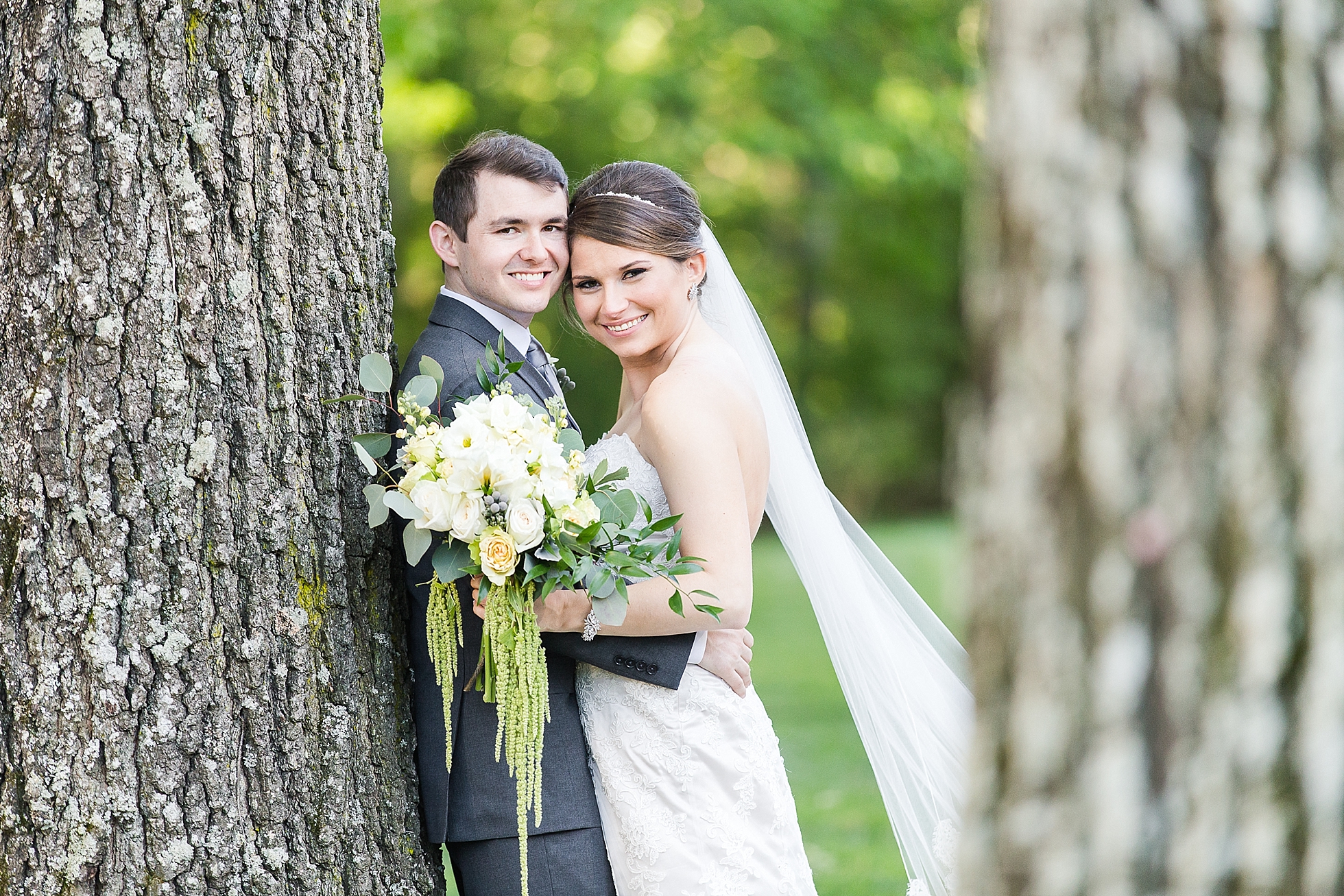 forrest woodsy wedding photos