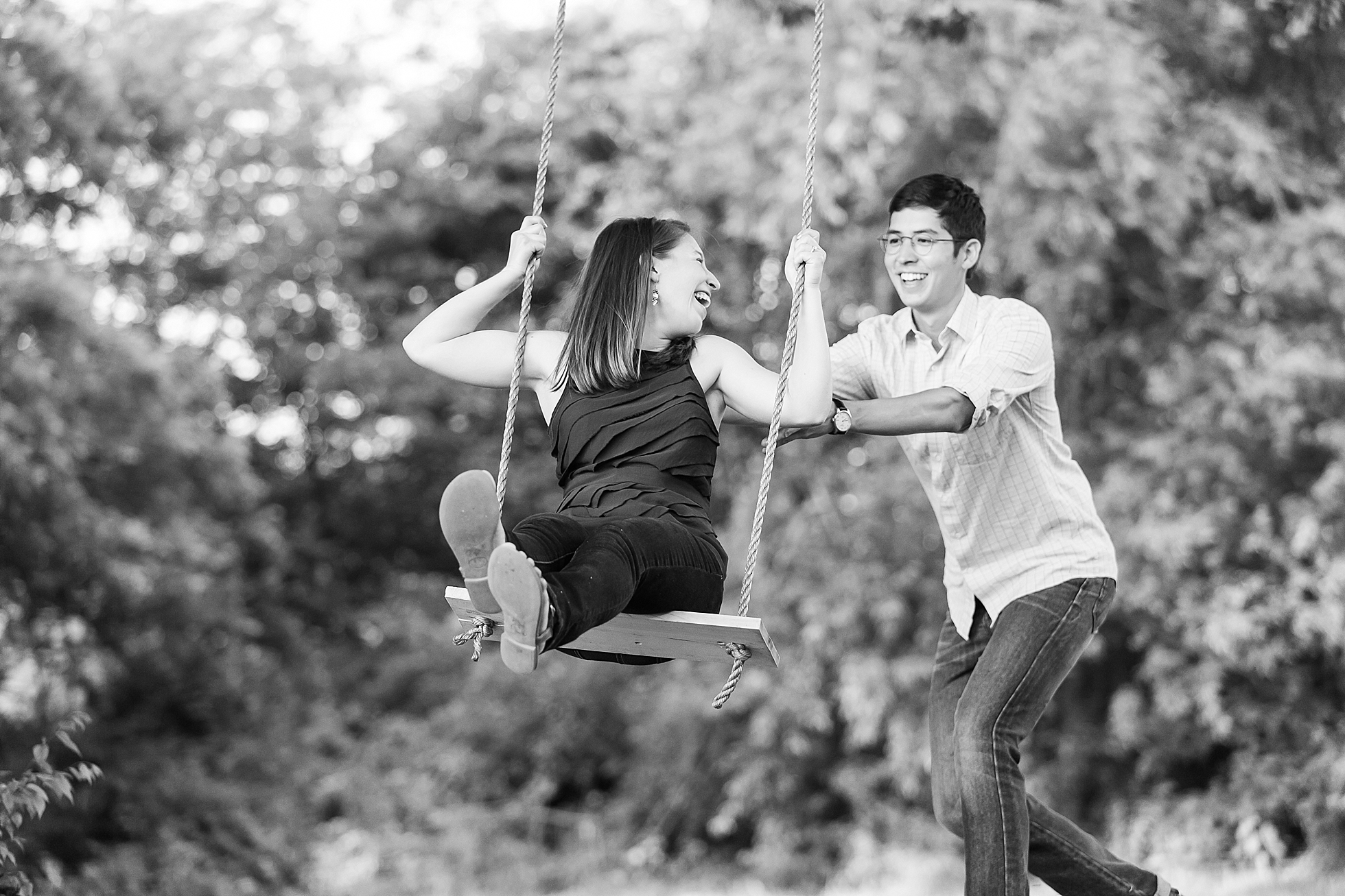 fun engagement swing country