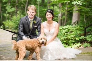 dog wedding puppy photos