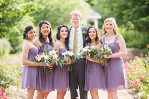 bridesmaids uga botanical gardens