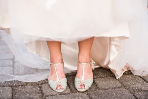 wedding shoes garden photos