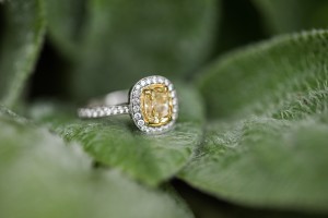 canary diamond engagement