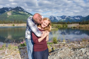 mountain engagement photography