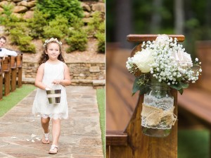 flower girl athens wedding