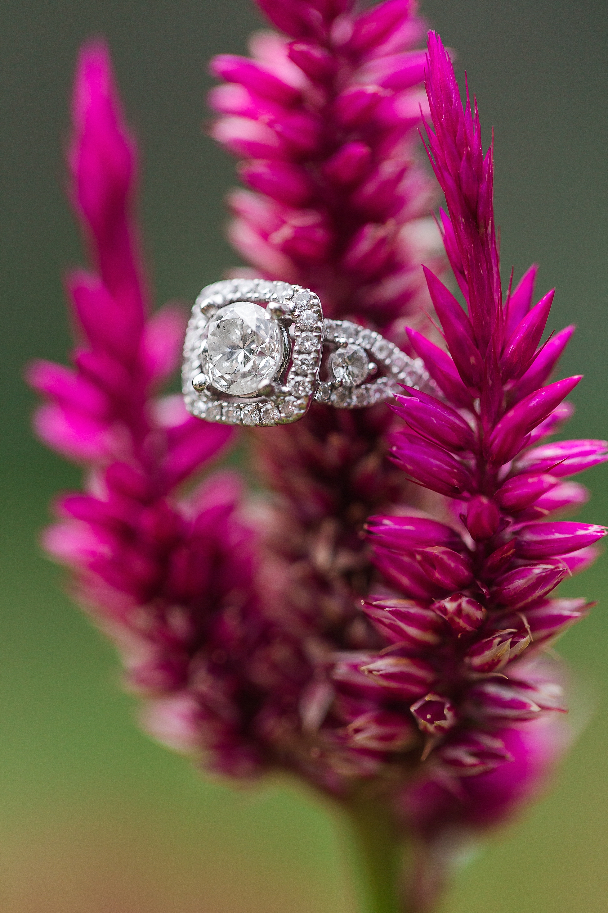 engagement ring flower atlanta