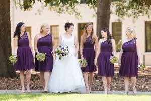 athens georgia purple wedding