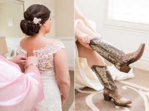 bride boots barn wedding