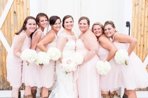 athens wedding bridesmaids