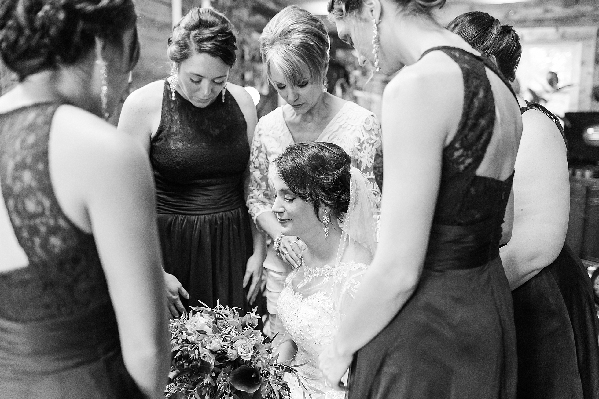 praying wedding photographer