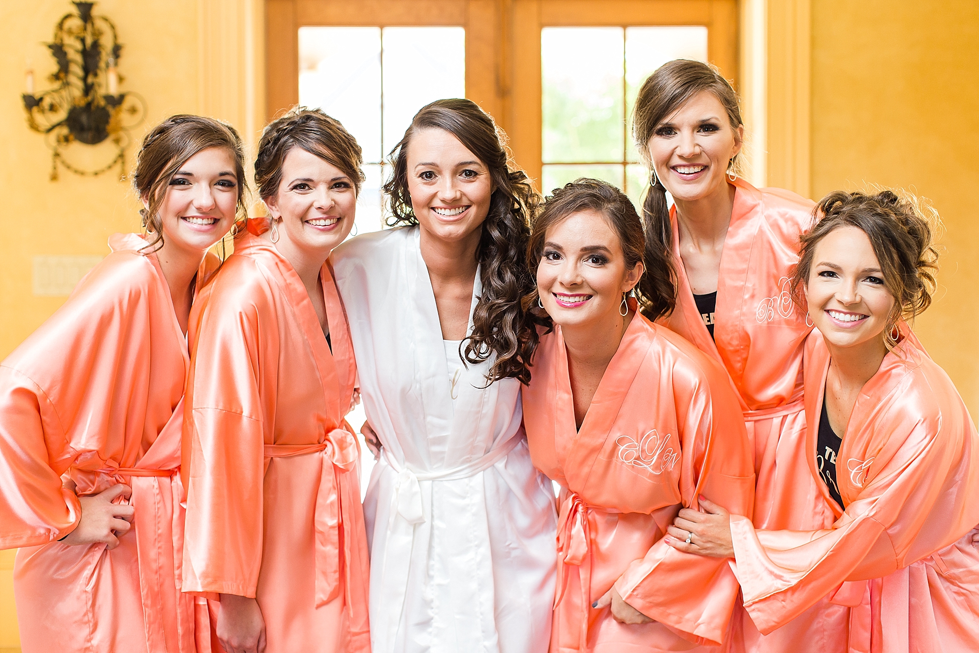 matching robes bridesmaids