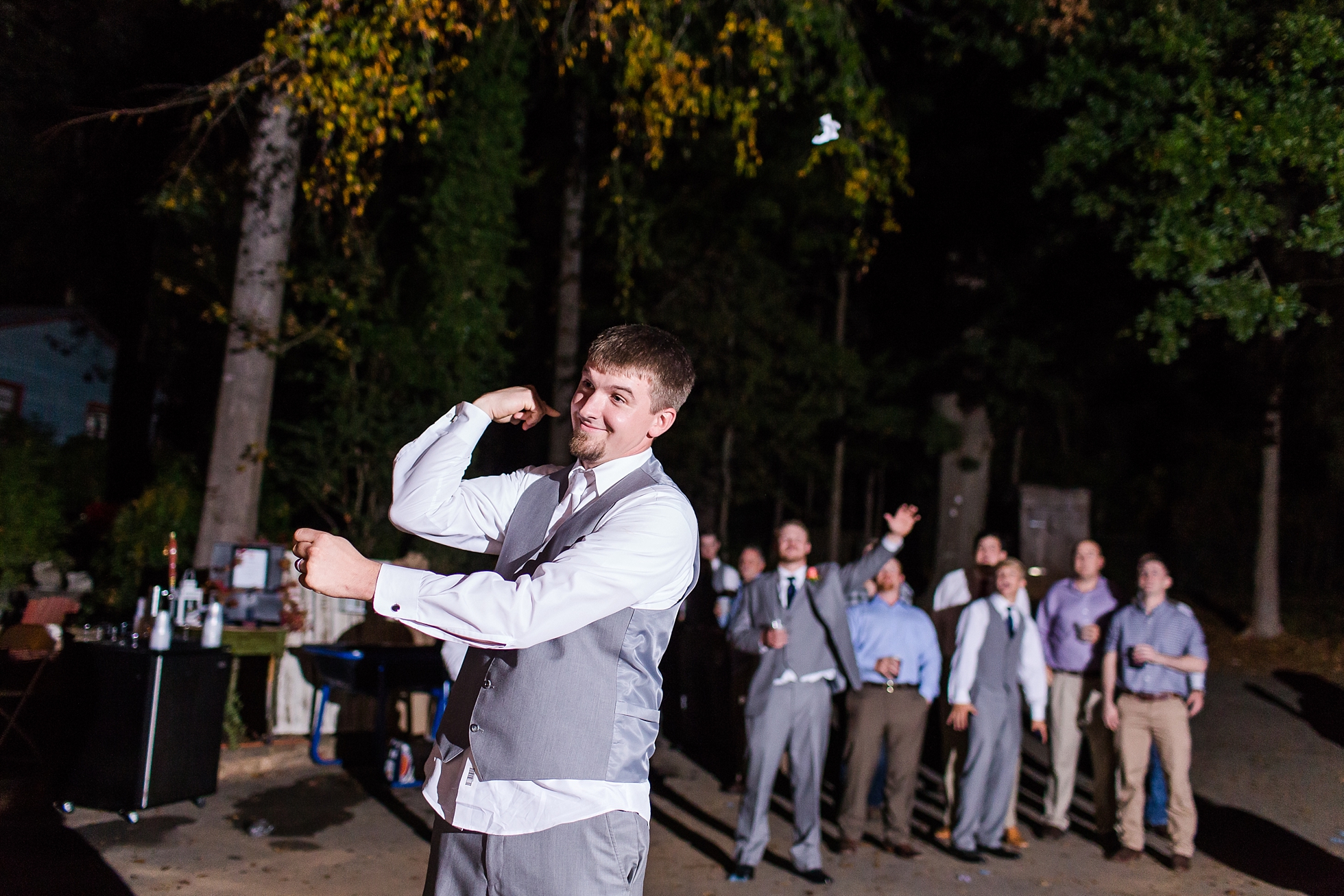 wedding garter toss