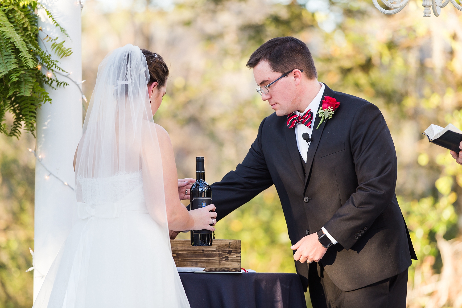 wine ceremony wedding