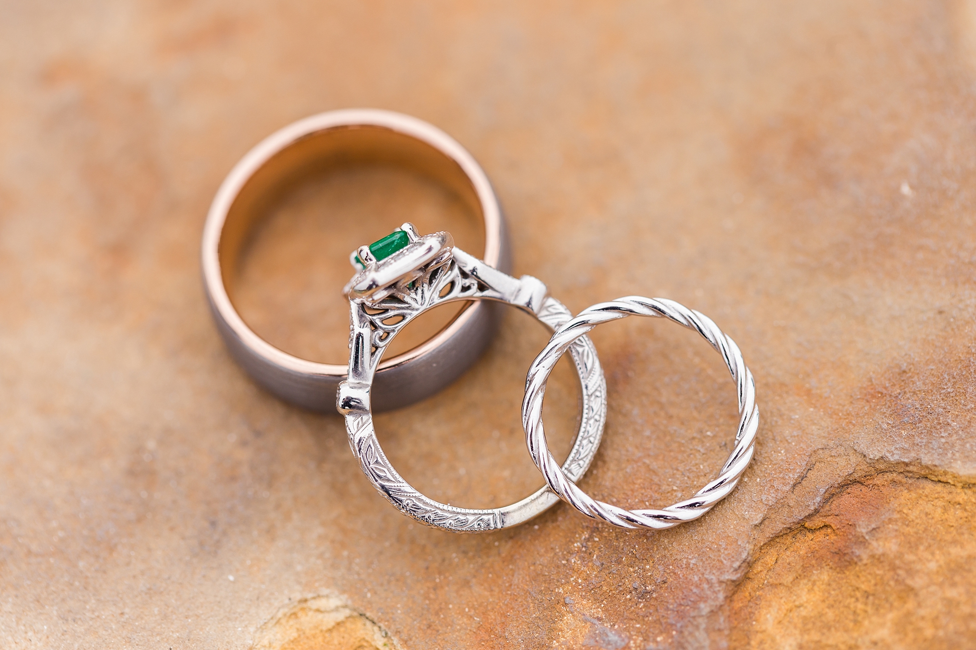 wedding rings atlanta emerald