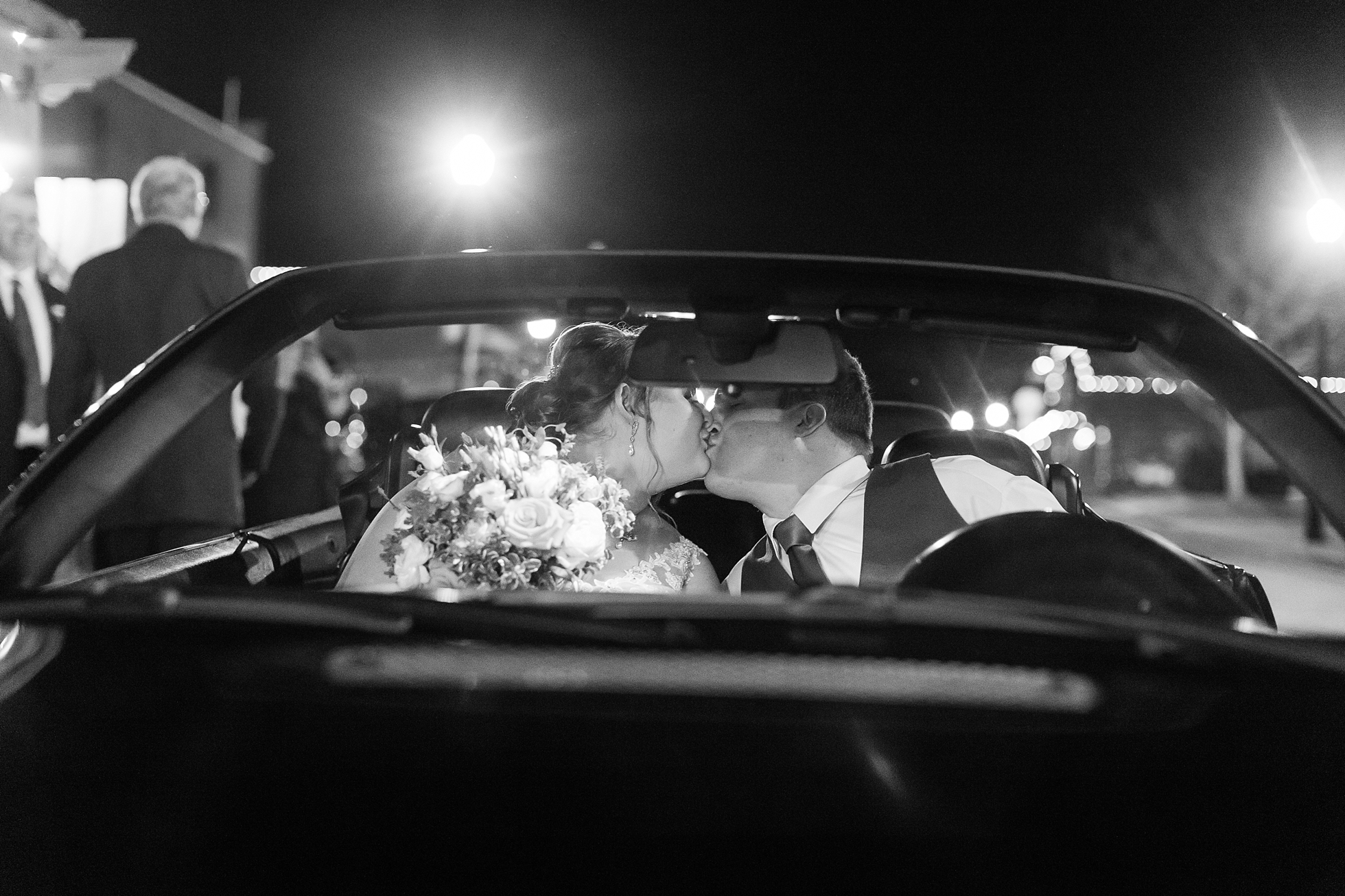 getaway exit car wedding