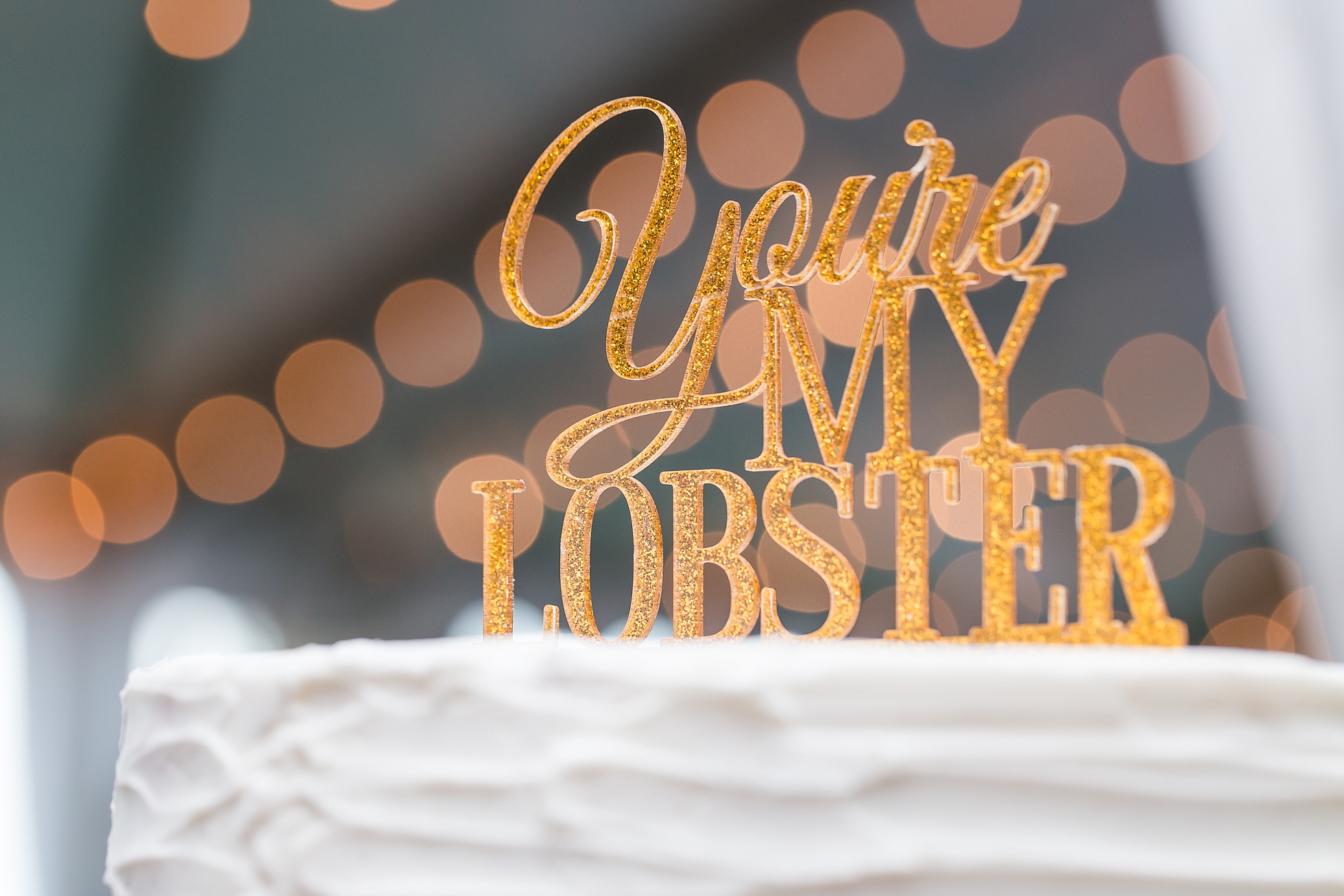 you're my lobster cake topper