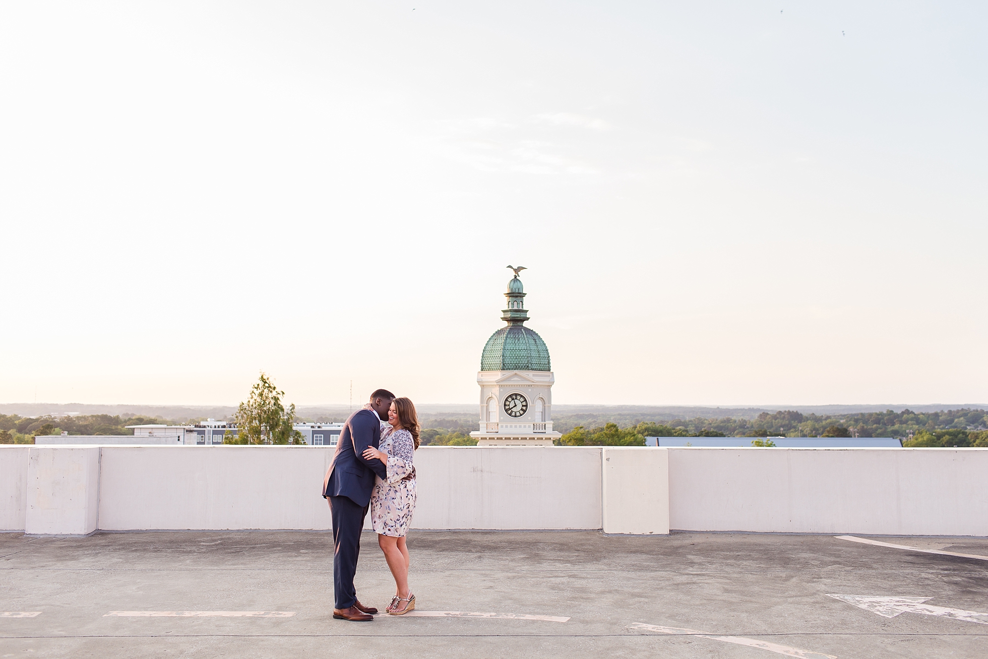 athens city hall rooftop engagement