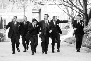 secret service groomsmen photo
