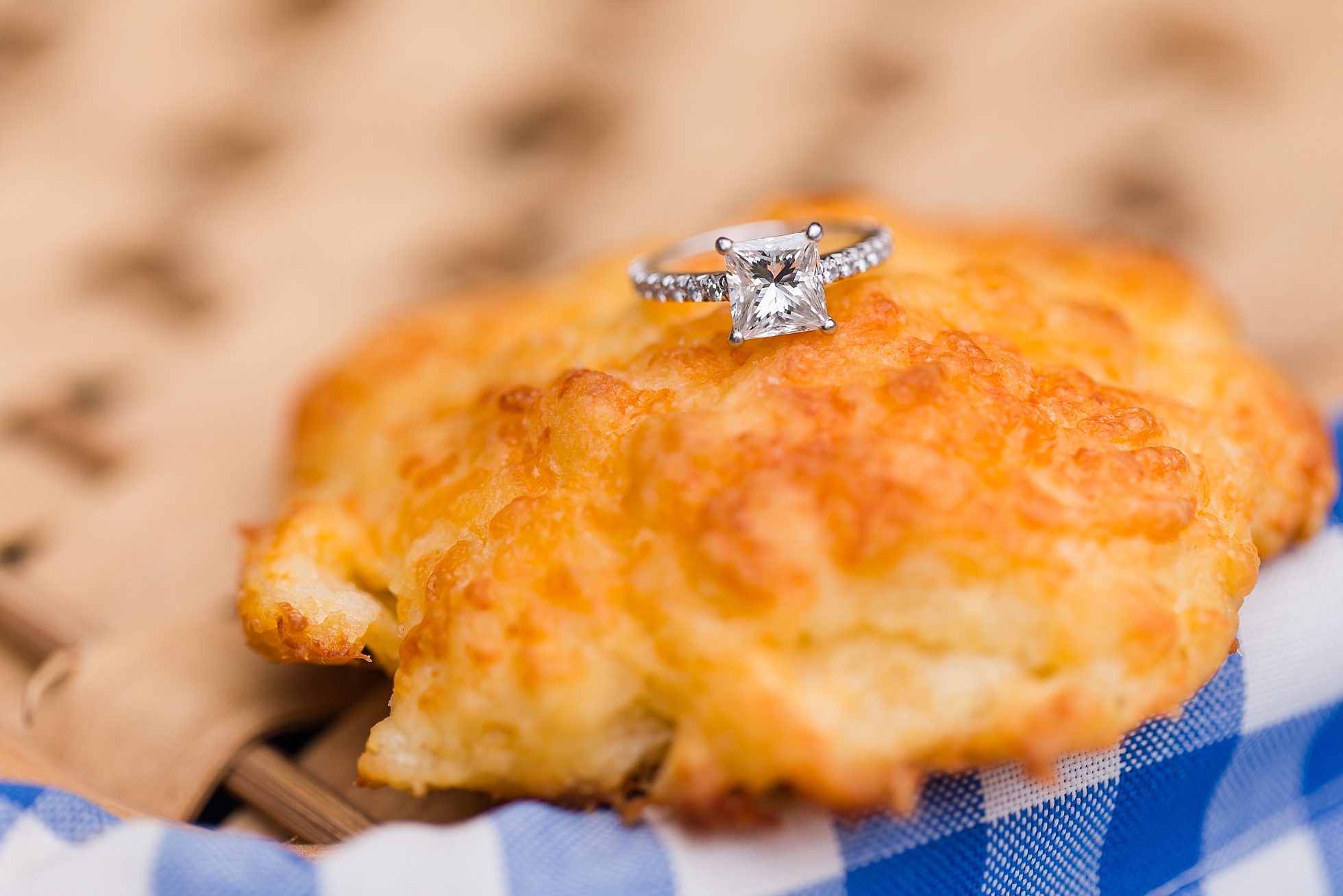 biscuits engagement ring bicnic