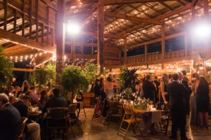 neverland farms barn wedding reception