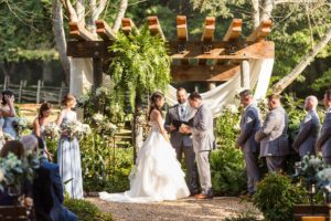 neverland farms wedding ceremony