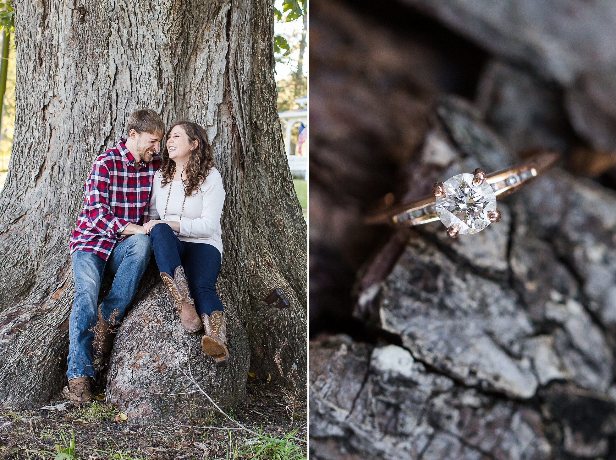 outdoor love engagement photos
