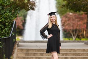 athens georgia fountain senior graduation