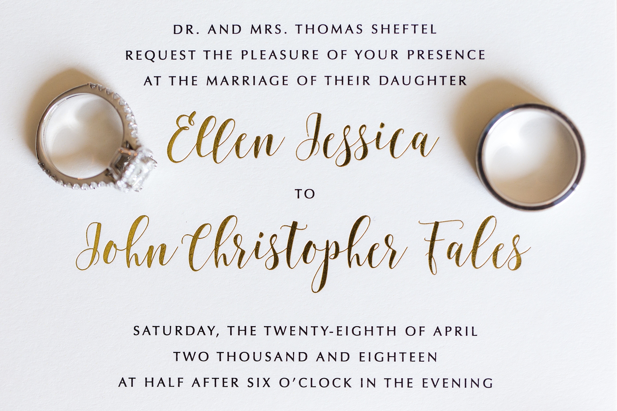 wedding atlanta georgia invitation