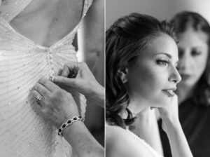 bride getting ready atlanta wedding
