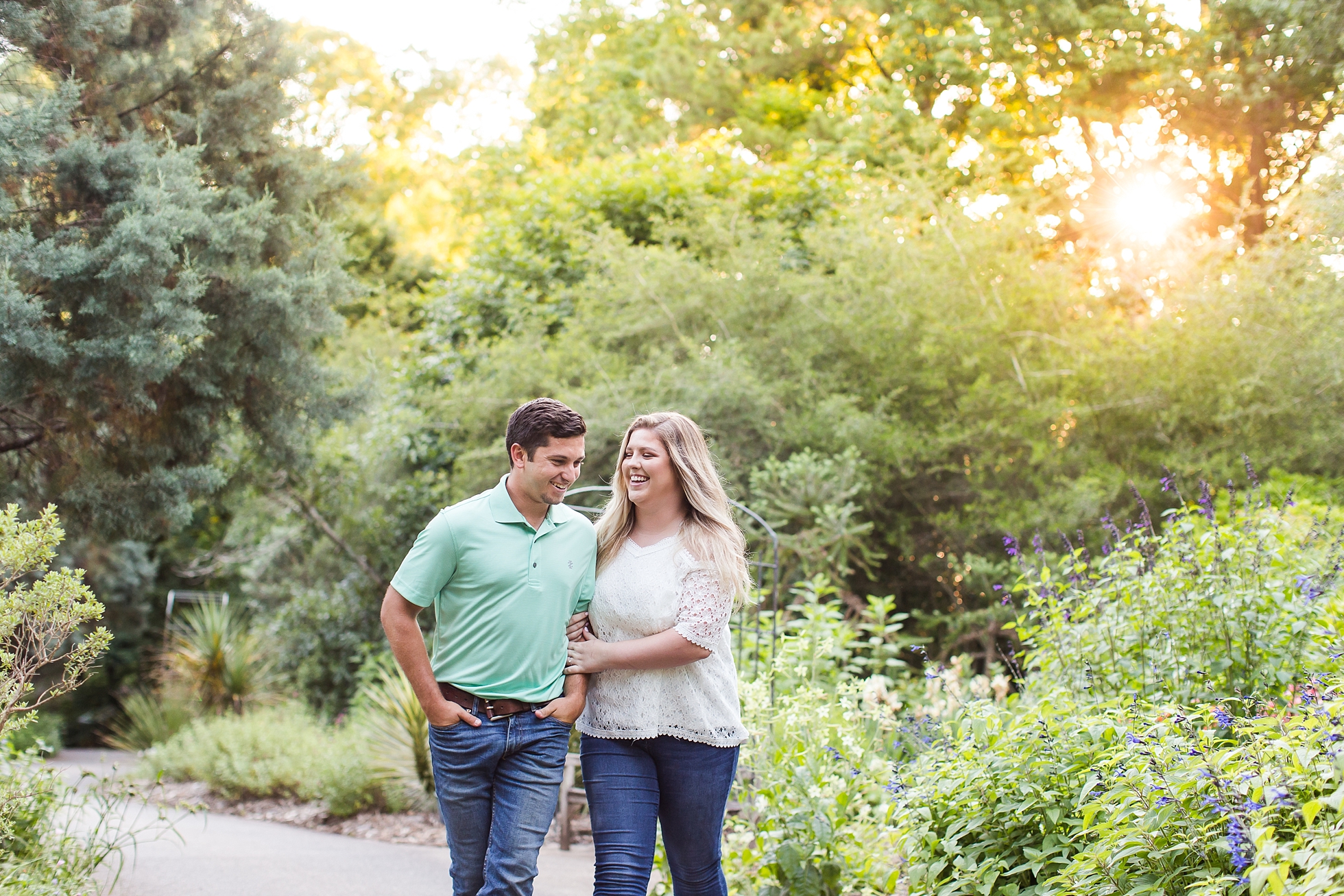 fun candid engagement photography