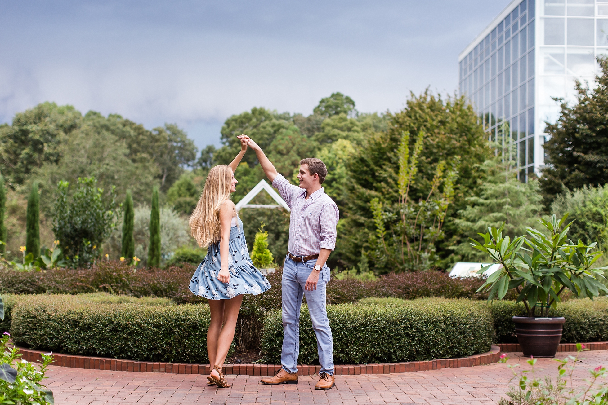 stormy day engagement athens georgia